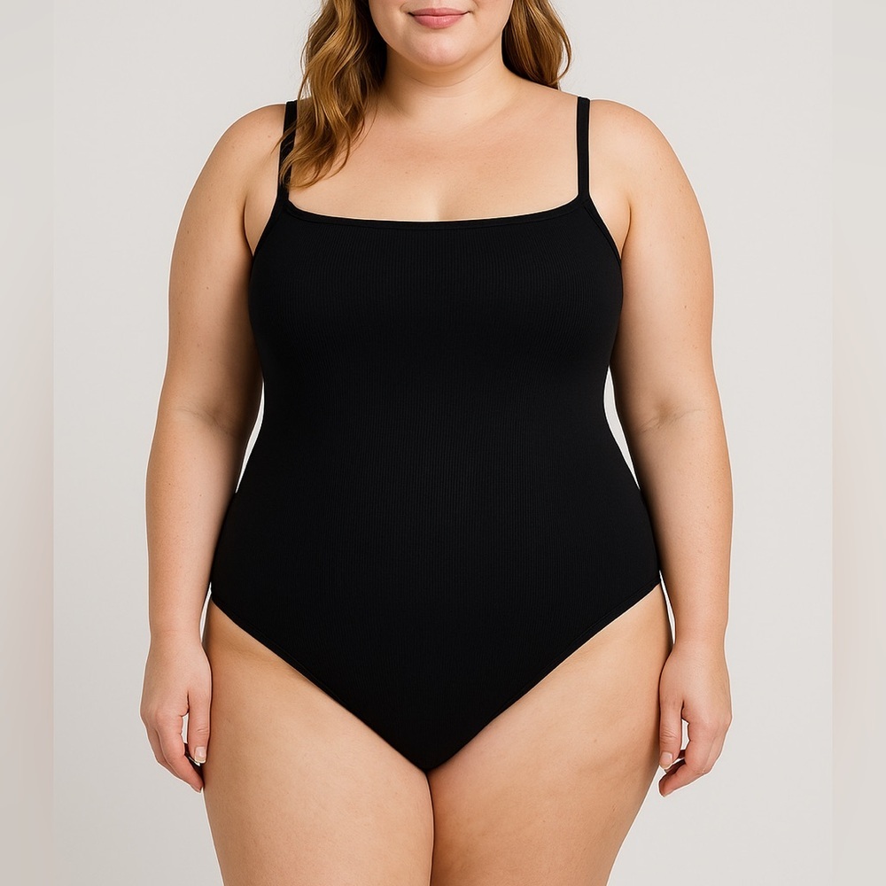 New! Eloquii black bodysuit, women size 14/16